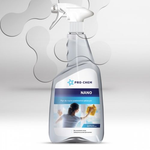 Рідина для миття скляних поверхонь NANO
