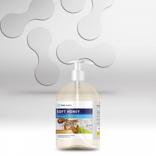 Рідке мило зі запахом меду та молока SOFT HONEY