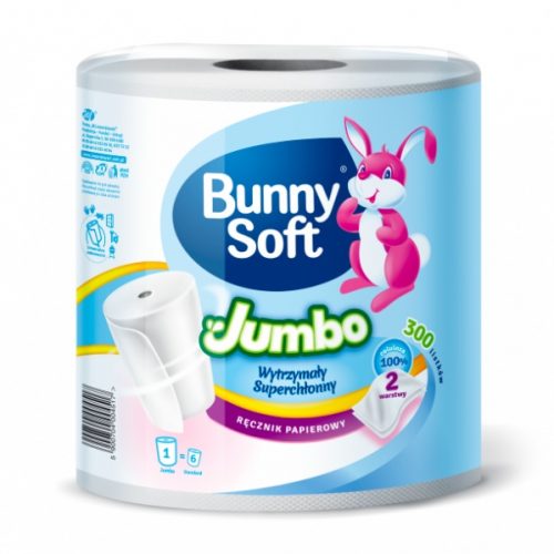 Рушник паперовий BUNNY SOFT JUMBO